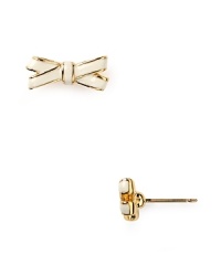 Bedeck yourself in kate spade new york's pair of bows. Go girlie--these earrings are a wrap with a pouffy party dress and sky-high heels. Bedeck yourself in kate spade new york's pair of bows. Go girlie--these earrings are a wrap with a pouffy party dress and sky-high heels.