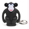 Kikkerland KRL14TC Monkey LED Keychain with Sound