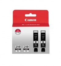 Canon PGI-250XL BK Pigment Black Twin Value Pack Ink Canon PGI-250XL BK Pigment Black Twin Value Pack Ink