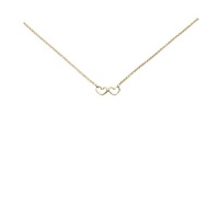 Dogeared Two Hearts Love Necklace, 18 Inches Dogeared Two Hearts Love Necklace, 18 Inches