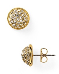 Nadri Pave Button Earrings Nadri Pave Button Earrings