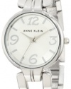 Anne Klein Women's 10/9813SVSV Silver-Tone Bangle Watch