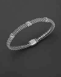 Diamonds set in sterling silver. From the Lagos X Collection. Diamonds set in sterling silver. From the Lagos X Collection.