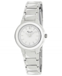 A sophisticated timepiece from Kenneth Cole New York with glossy tones and expert precision. A sophisticated timepiece from Kenneth Cole New York with glossy tones and expert precision.