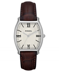 A Wallace collection watch from Fossil designed with supple leather and sleek steel. A Wallace collection watch from Fossil designed with supple leather and sleek steel.