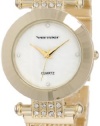 Vernier Women's VNR11072YG Multi Chain Bracelet Quartz Watch