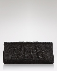 From dusk til dawn, this leather clutch from Lauren Merkin is the ultimate dress upper. Super soft and sized for the essentials, it looks effortless under your arm. From dusk til dawn, this leather clutch from Lauren Merkin is the ultimate dress upper. Super soft and sized for the essentials, it looks effortless under your arm.