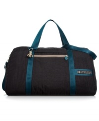 Whether it's a weekend away or a jaunt to the gym, this durable duffle from Kipling will get you there in style. Sturdy straps make it easy and comfortable to carry all your essentials, while the generous interior leaves plenty of room for more than just the essentials. Whether it's a weekend away or a jaunt to the gym, this durable duffle from Kipling will get you there in style. Sturdy straps make it easy and comfortable to carry all your essentials, while the generous interior leaves plenty of room for more than just the essentials.