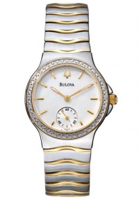 Bulova Women's Diamond Two Tone Watch 98W12 Bulova Women's Diamond Two Tone Watch 98W12