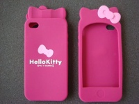 Hello Kitty Soft Silicone Case for iphone 4 -Hot Pink Hello Kitty Soft Silicone Case for iphone 4 -Hot Pink