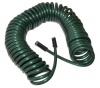 Plastair SpringHose PUW850B94H-AMZ 50-Foot 1/2-Inch Polyurethane Lead Safe Ultra-Light Recoil Garden Hose, Green