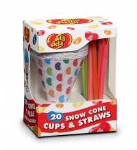 Jelly Belly 20 Cups and Straws Jelly Belly 20 Cups and Straws