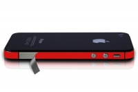 iPhone 4S Vinyl Antenna Wrap for AT&T , Sprint, and Verizon - Red iPhone 4S Vinyl Antenna Wrap for AT&T , Sprint, and Verizon - Red