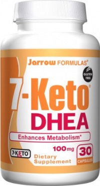 Jarrow Formulas Seven (7)-Keto DHEA (Dehydroepiandrosterone), 100mg, 30 Capsules Jarrow Formulas Seven (7)-Keto DHEA (Dehydroepiandrosterone), 100mg, 30 Capsules