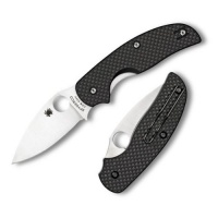 Spyderco Sage Carbon Fiber Plain Edge Knife Spyderco Sage Carbon Fiber Plain Edge Knife