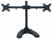 Halter® Freestanding Dual/Two LCD Monitor Desk Stand Holds Monitors up to 24 Widescreen Halter® Freestanding Dual/Two LCD Monitor Desk Stand Holds Monitors up to 24 Widescreen