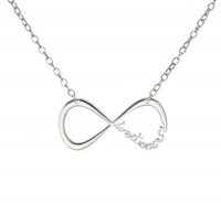 1d Infinite Directioner Silver Tone Necklace W/gift Box 1d Infinite Directioner Silver Tone Necklace W/gift Box