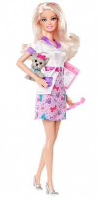 Barbie I Can Be... Pet Vet Doll - New 2012 Version Barbie I Can Be... Pet Vet Doll - New 2012 Version