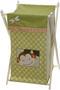 Lambs & Ivy Papagayo Hamper, Green Lambs & Ivy Papagayo Hamper, Green