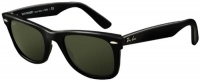 Ray-Ban Original Wayfarer Black Unisex Sunglasses - RB2140 901 Ray-Ban Original Wayfarer Black Unisex Sunglasses - RB2140 901