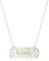 Lotus Jewelry Studio Karma Sterling Silver Necklace Lotus Jewelry Studio Karma Sterling Silver Necklace
