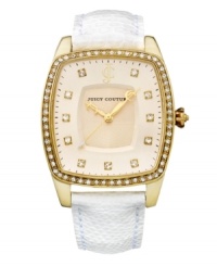 A crisply styled timepiece from Juicy Couture's Beau collection. A crisply styled timepiece from Juicy Couture's Beau collection.