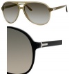 Gucci 1026/S Sunglasses Black / Brown Gradient