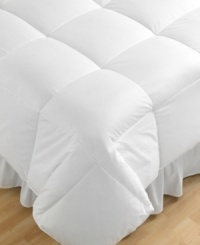 The luxury you desire, in a light, comfortable weight. Featuring Hungarian white goose down and smooth, 400-thread count cotton, this Hotel Collection comforter keeps you stylishly cozy in a variety of temperatures. The luxury you desire, in a light, comfortable weight. Featuring Hungarian white goose down and smooth, 400-thread count cotton, this Hotel Collection comforter keeps you stylishly cozy in a variety of temperatures.