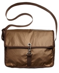 Too cool for school, this must-have messenger from LeSportsac is all about easy on-the-move style. Durable nylon, sturdy crossbody strap and secure clip closure means your laptop, books and other essentials stay safe and in place while you're zipping around campus. Too cool for school, this must-have messenger from LeSportsac is all about easy on-the-move style. Durable nylon, sturdy crossbody strap and secure clip closure means your laptop, books and other essentials stay safe and in place while you're zipping around campus.