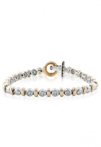 Effy Jewlery Two Tone Diamond Bracelet, 1.11 TCW Effy Jewlery Two Tone Diamond Bracelet, 1.11 TCW