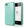 elago S4 Glide Case for iPhone 4/4S AT&T, Sprint and Verizon - Coral Blue