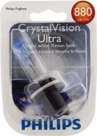 Philips 880 CrystalVision Bulb, Pack of 1 Philips 880 CrystalVision Bulb, Pack of 1