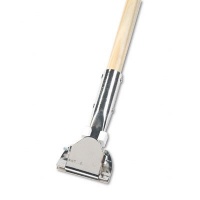 UNISAN Clip-On Dust Mop Handle, Lacquered Wood, Swivel Head, 1 Dia. x 60in Long UNISAN Clip-On Dust Mop Handle, Lacquered Wood, Swivel Head, 1 Dia. x 60in Long