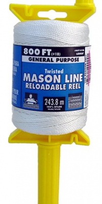 Lehigh Secure Line NST181RL Reloadable Reel Mason Line, 800-Foot Lehigh Secure Line NST181RL Reloadable Reel Mason Line, 800-Foot