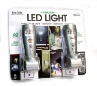 Eco-Lite 4 Function LED Lights 2 Pack Eco-Lite 4 Function LED Lights 2 Pack