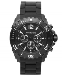 Keep your style up to speed with this Drake collection sport watch from Michel Kors. Features a precise stopwatch. Keep your style up to speed with this Drake collection sport watch from Michel Kors. Features a precise stopwatch.