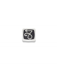 The Capricorn symbol embellishes this astrologically themed bead in sterling silver. Donatella is a playful collection of charm bracelets and necklaces that can be personalized to suit your style! Available exclusively at Macy's. The Capricorn symbol embellishes this astrologically themed bead in sterling silver. Donatella is a playful collection of charm bracelets and necklaces that can be personalized to suit your style! Available exclusively at Macy's.