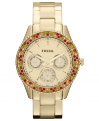 Chase the rainbow with this colorful Stella watch from the always-fashionable Fossil. Chase the rainbow with this colorful Stella watch from the always-fashionable Fossil.