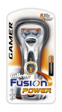 Gillette Razor Power, Fusion Gamer, 1-Count Package Gillette Razor Power, Fusion Gamer, 1-Count Package