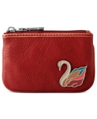 Change is good. Start with this leather coin purse from Fossil that showcases signature style. Featuring a secure zip-top closure, it keeps coins, cash and mini must-haves safe and easily at hand. Change is good. Start with this leather coin purse from Fossil that showcases signature style. Featuring a secure zip-top closure, it keeps coins, cash and mini must-haves safe and easily at hand.