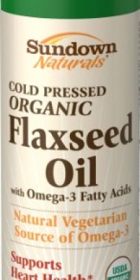 Sundown Naturals Flaxseed Oil, 8 Ounce