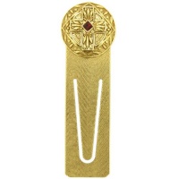 Sistine Cross Gold Tone Bookmark Sistine Cross Gold Tone Bookmark