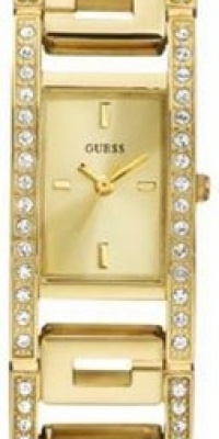 Guess Women's Gold-Tone Bracelet Watch U12550L1 Guess Women's Gold-Tone Bracelet Watch U12550L1