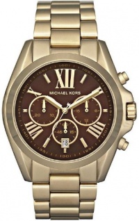 Michael Kors Bradshaw Gold-Tone Chronograph Ladies Watch MK5502 Michael Kors Bradshaw Gold-Tone Chronograph Ladies Watch MK5502
