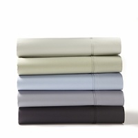 Sink into the softness of combed cotton in muted, calming hues. These classic Calvin Klein Home sheets feature a delicate double row cord detail. Sink into the softness of combed cotton in muted, calming hues. These classic Calvin Klein Home sheets feature a delicate double row cord detail.