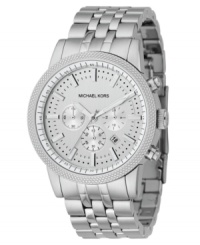 In style and on time: a classic Scout collection timepiece by Michael Kors. In style and on time: a classic Scout collection timepiece by Michael Kors.