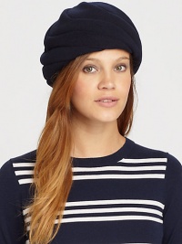 An allover swirl detail accents this classic beret style for an unexpected finish.WoolOne size fits mostSpot cleanImported