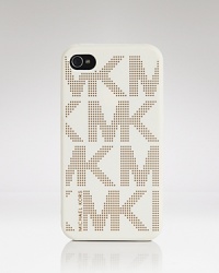 This iPhone case from MICHAEL Michael Kors dresses up your gadget in the brand's ever-glamorous logo. This iPhone case from MICHAEL Michael Kors dresses up your gadget in the brand's ever-glamorous logo.