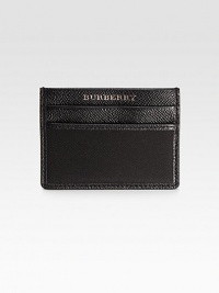 Access all of your cards instantly with this stylish case rendered in nylon with signature leather trim.Two card slots94% polyamide/6% acrylic4W x 3HImported Access all of your cards instantly with this stylish case rendered in nylon with signature leather trim.Two card slots94% polyamide/6% acrylic4W x 3HImported