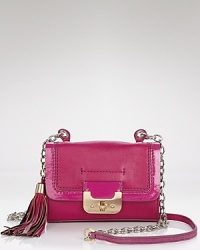 Size down for night with this leather shoulder bag from DIANE von FURSTENBERG. Crafted from leather and accented by bold hardware, it's an it-girl's it-piece. Size down for night with this leather shoulder bag from DIANE von FURSTENBERG. Crafted from leather and accented by bold hardware, it's an it-girl's it-piece.